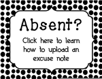 Learn how to upload an absence excuse note